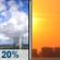 Thursday: Slight Chance Showers And Thunderstorms then Sunny