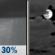 Tonight: Chance Rain Showers then Mostly Cloudy